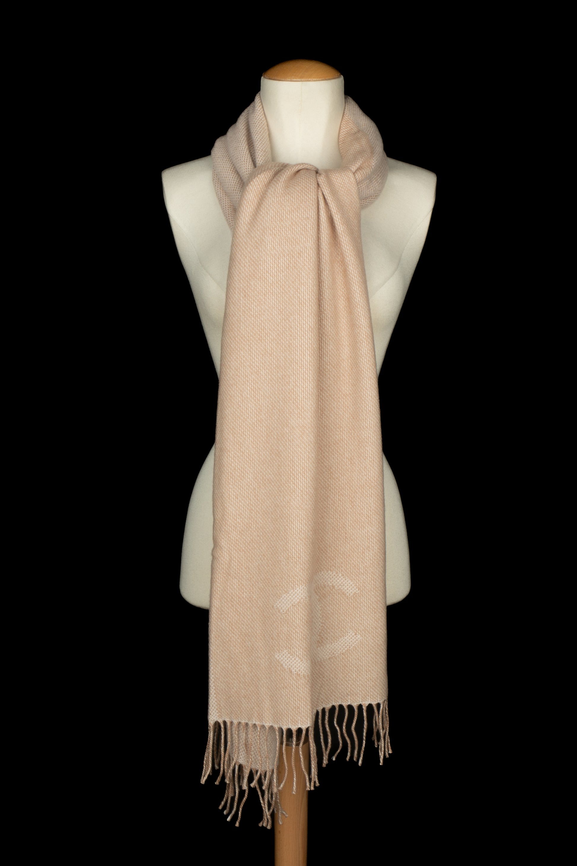 Écharpe double face Chanel 