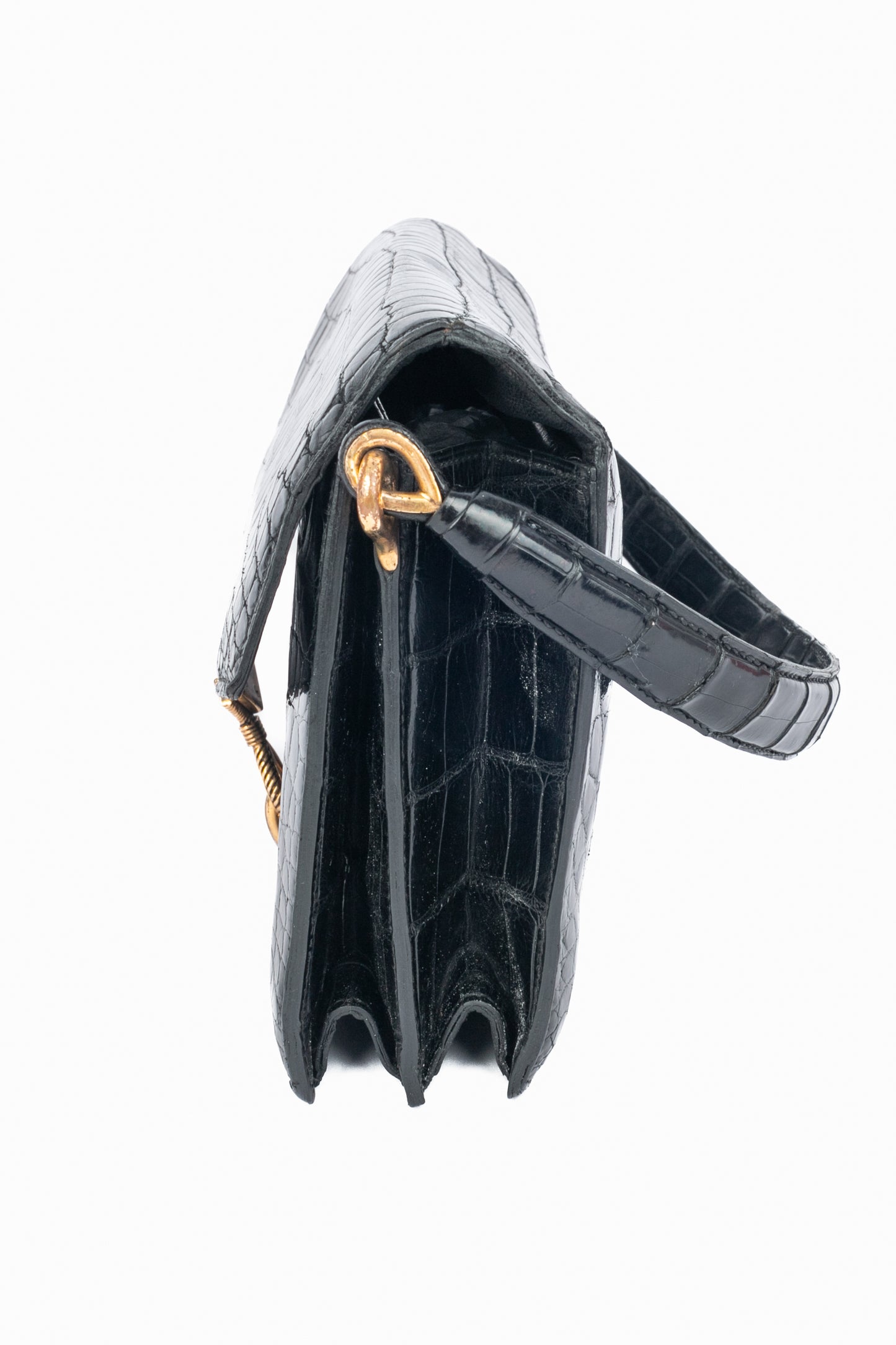 Sac "Cordeau" en crocodile Hermès 