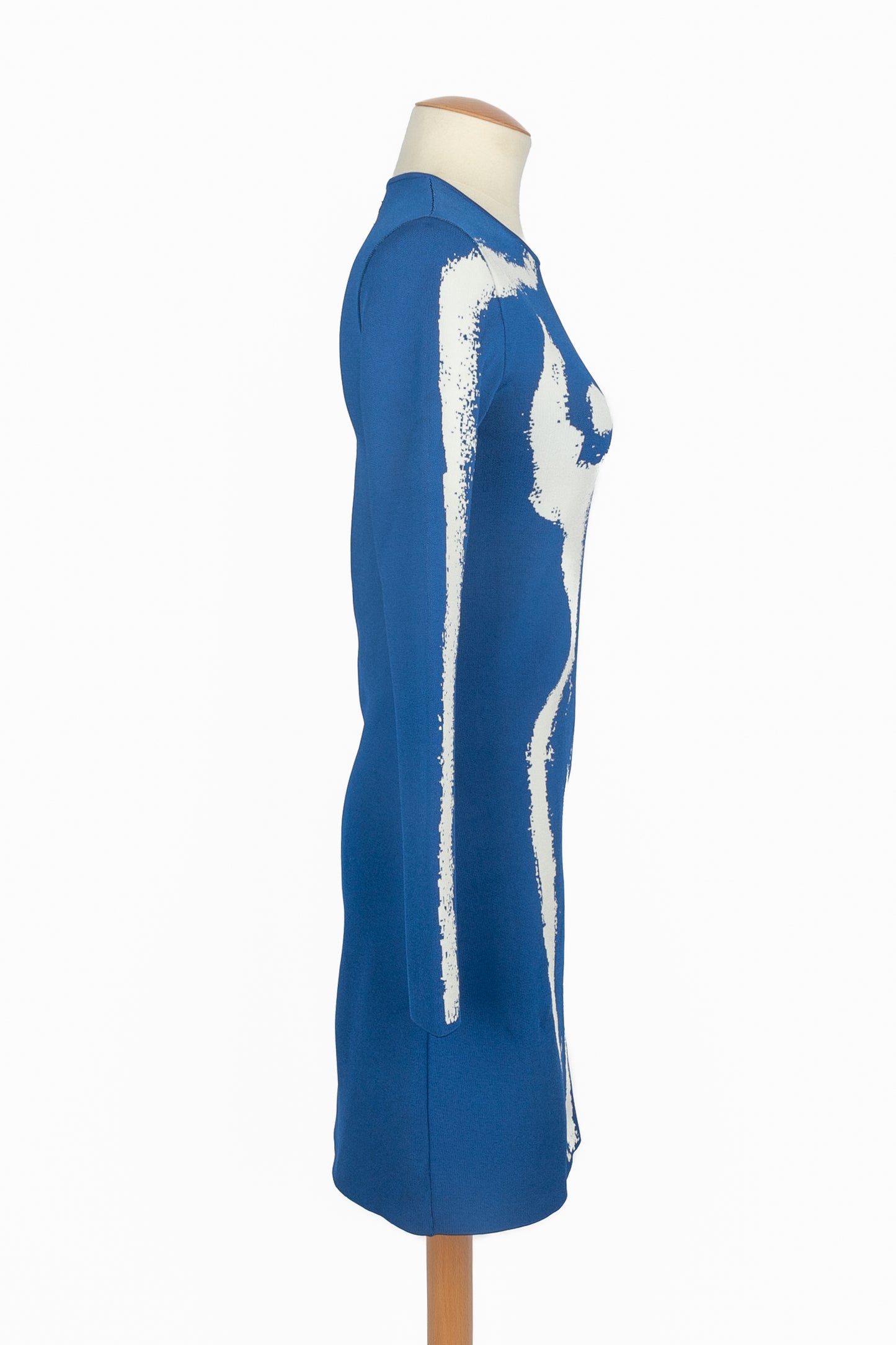 Robe "Trompe l'oeil" Schiaparelli Eté 2023