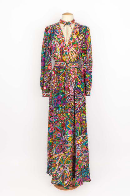 Robe en soie Léonard