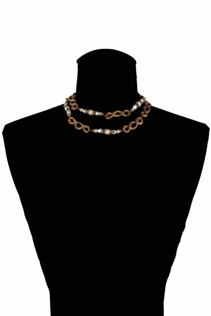 Collier sautoir Chanel 1960's