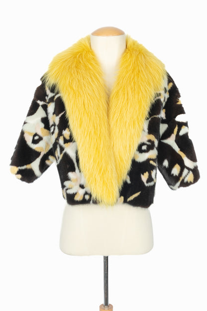 Manteau en fourrure Valentino 2017