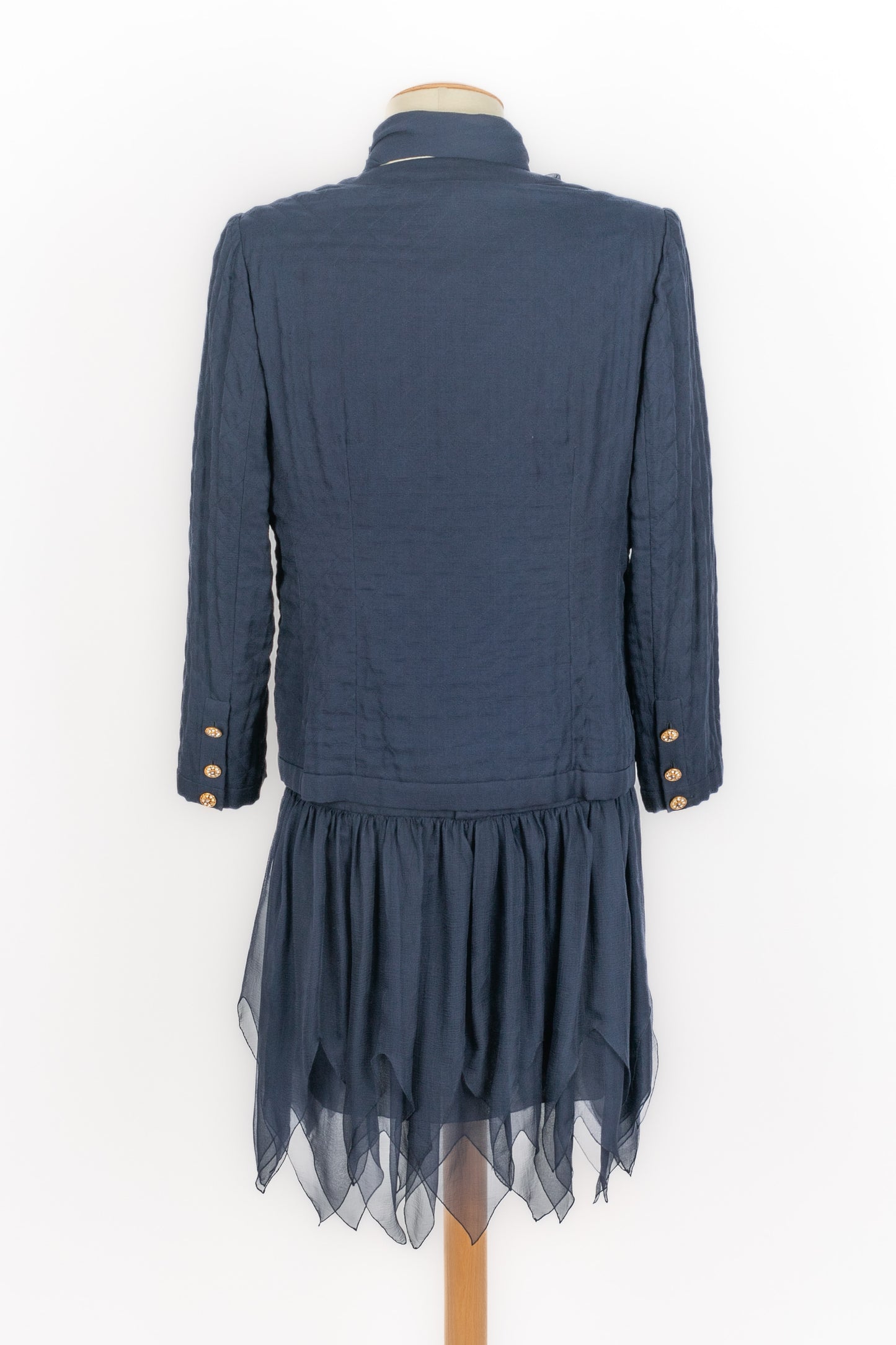 Ensemble en soie Chanel Haute Couture 