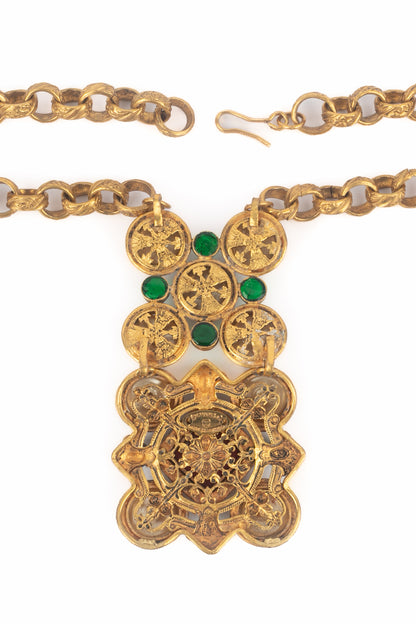 Collier byzantin Chanel 