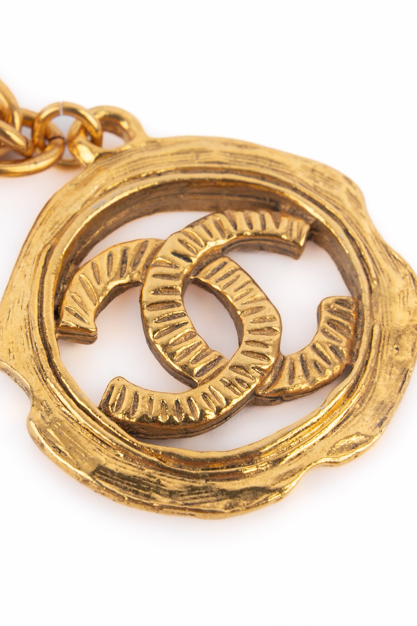 Collier breloque Chanel 1985-1990