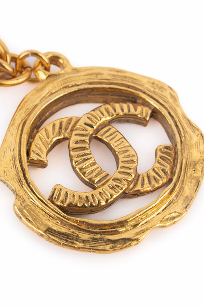 Collier breloque Chanel 1985-1990