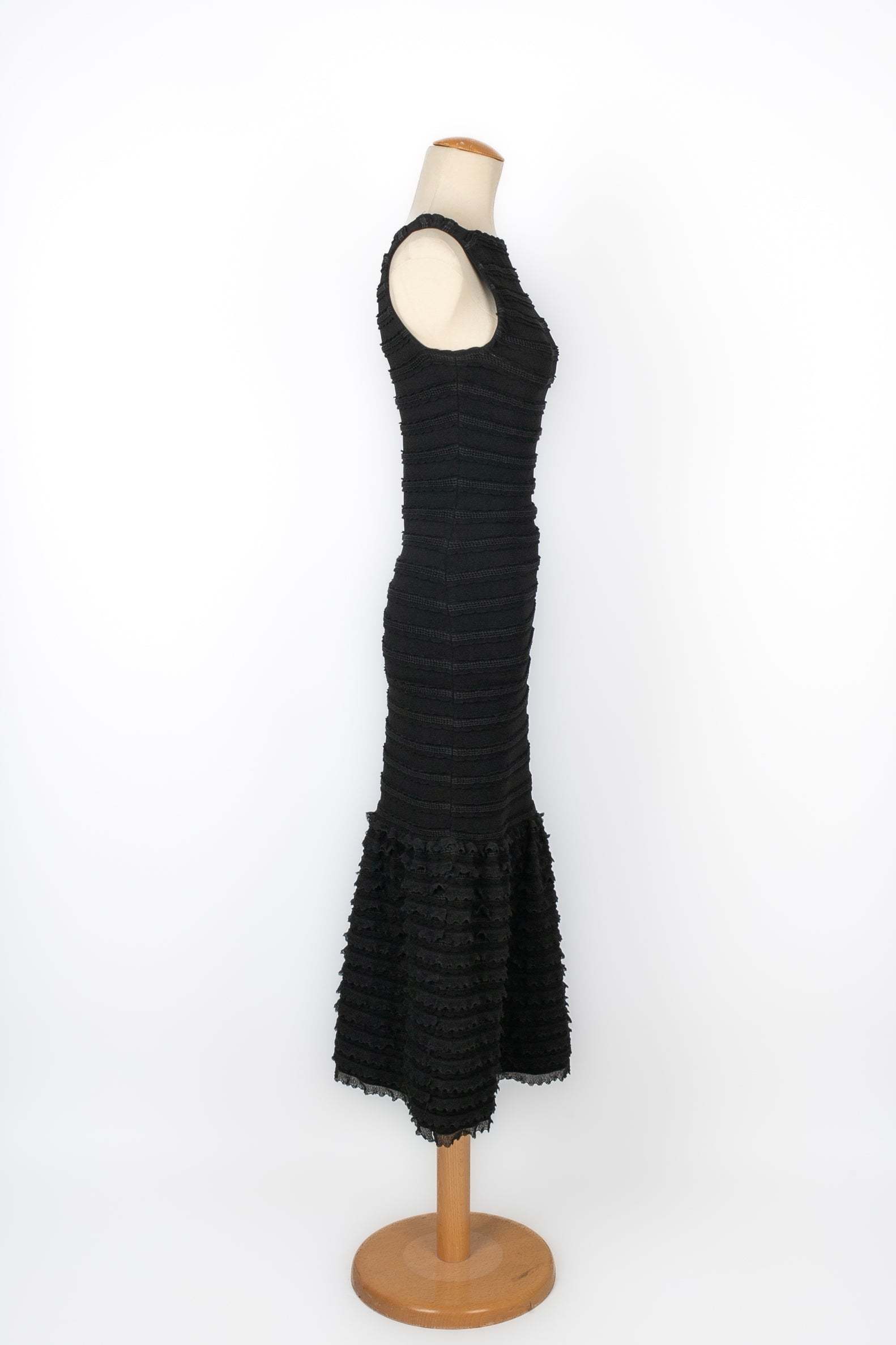 Robe en maille Alaïa 