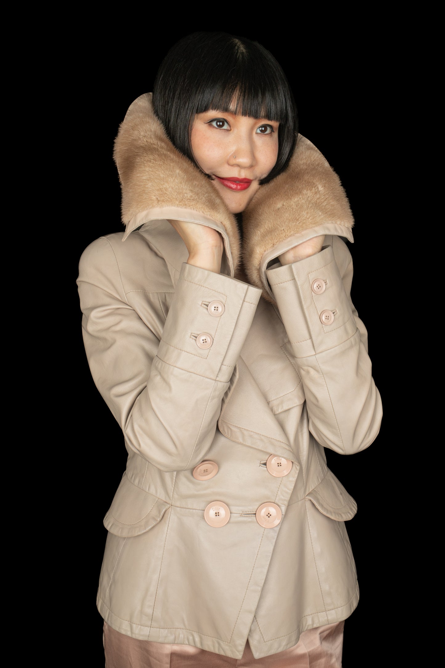 Veste fourrure Christian Dior Hiver 2005