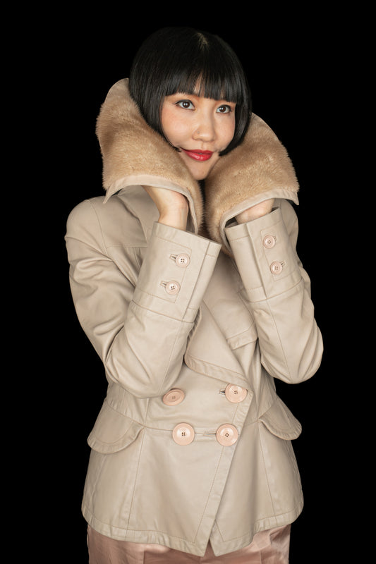 Veste fourrure Christian Dior Hiver 2005