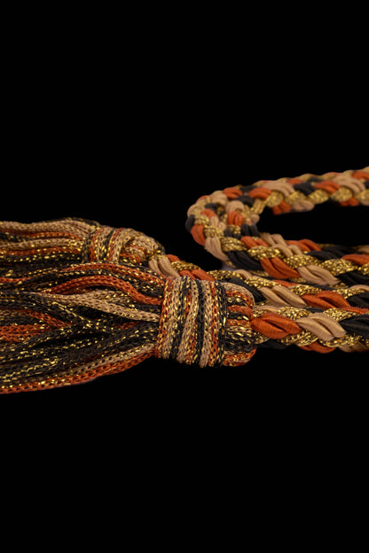 Ceinture en passementerie Yves Saint Laurent (Attribuée à)