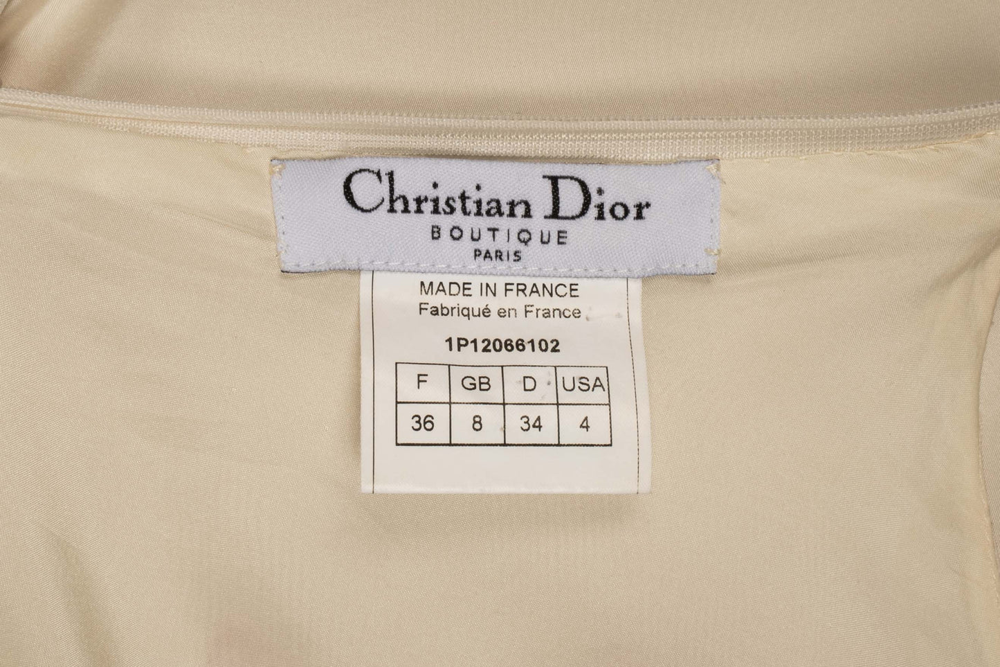 Robe Christian Dior 