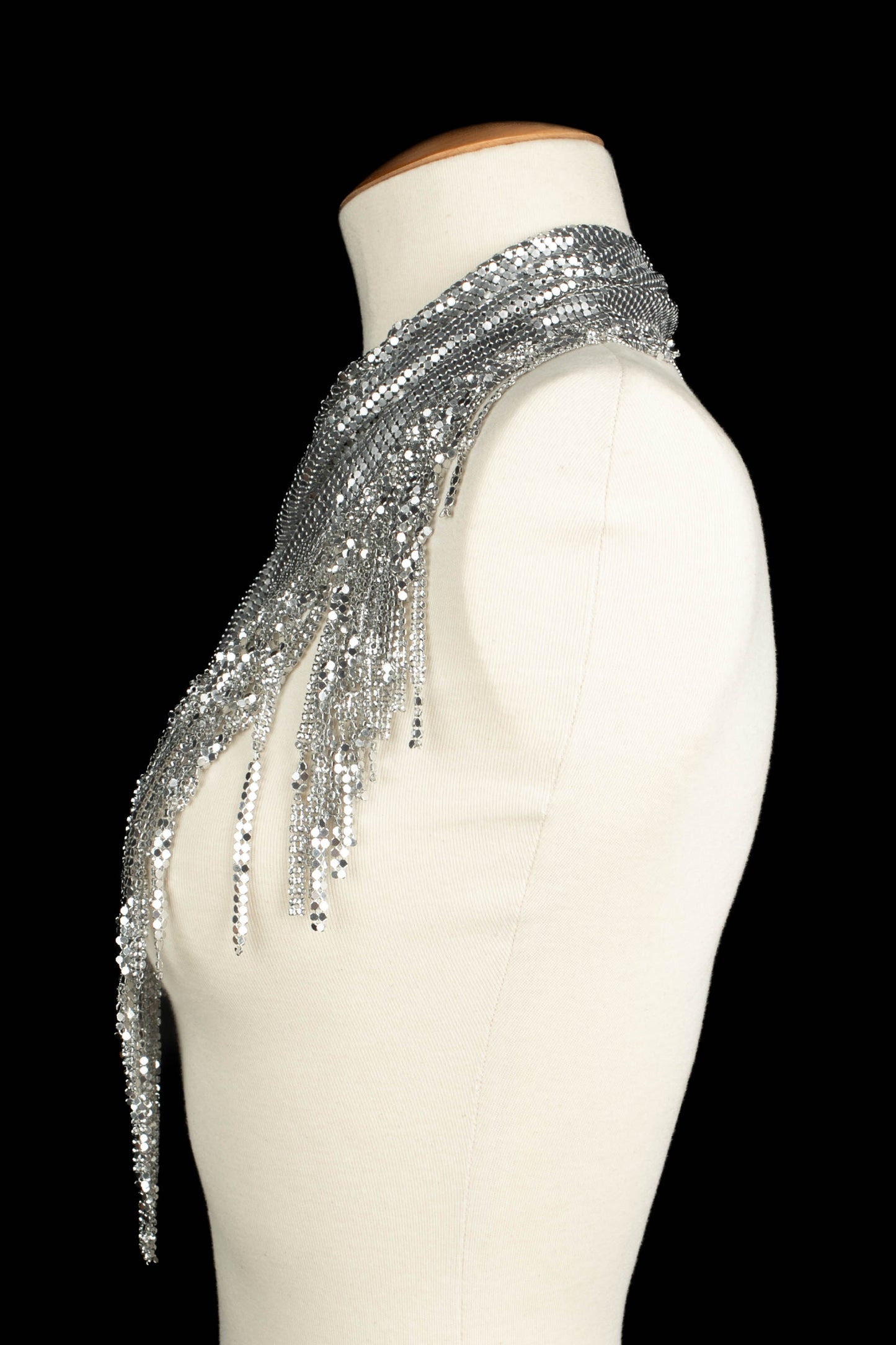 Echarpe cotte de maille Paco Rabanne 2024