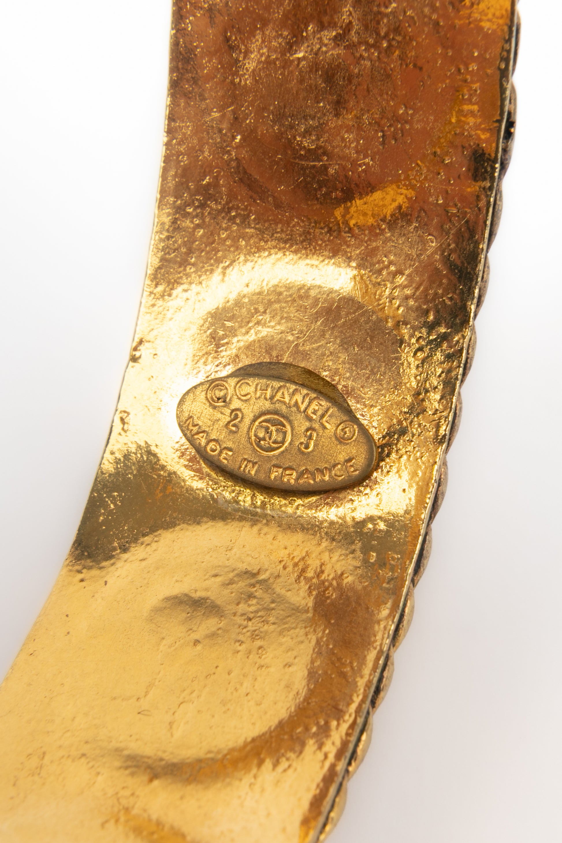 Bracelet byzantin Chanel 1991