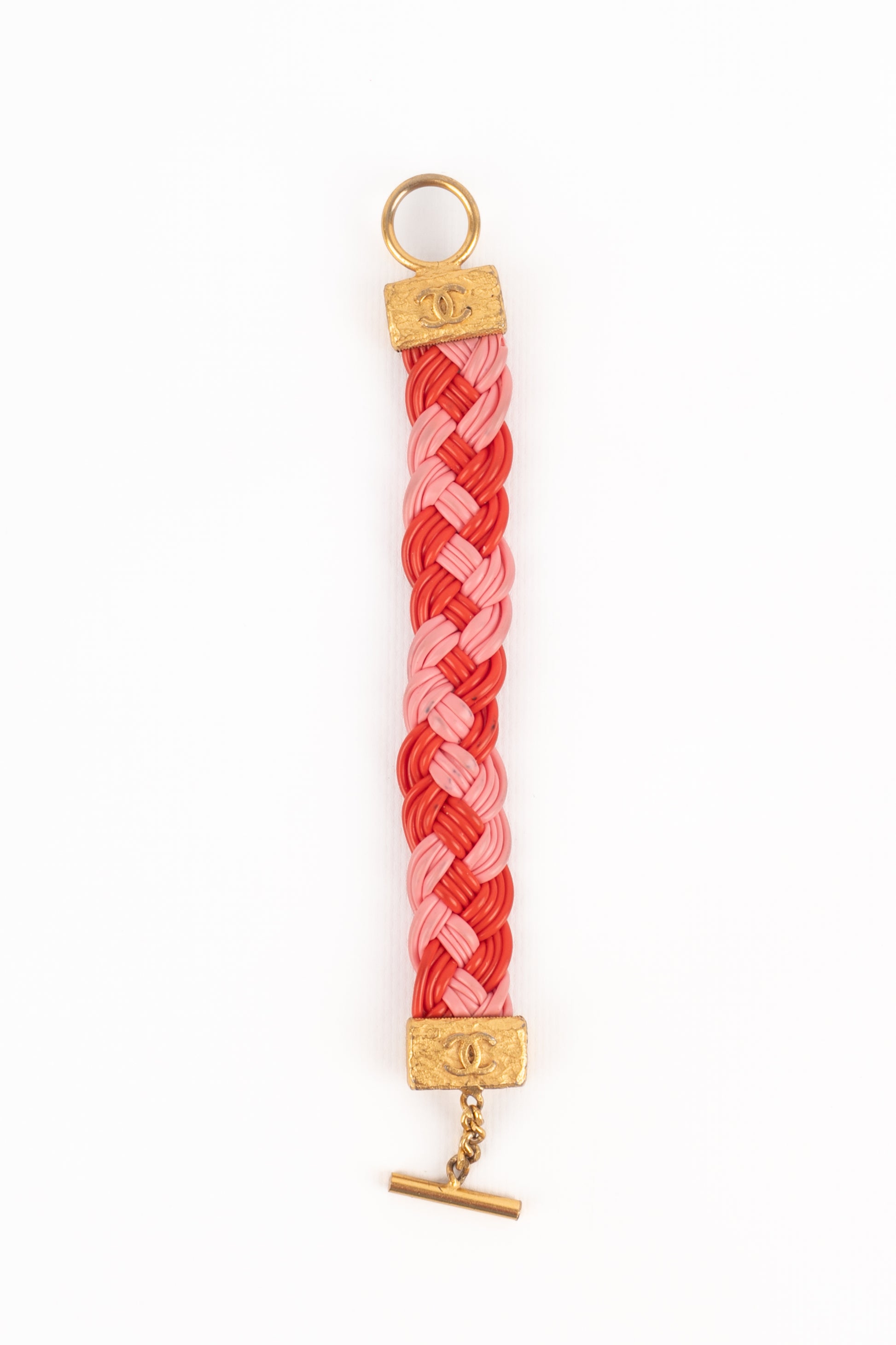 Bracelet "scoubidou" Chanel 1994