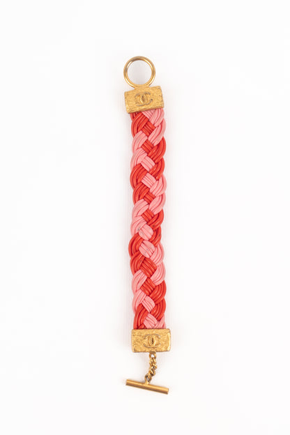 Bracelet "scoubidou" Chanel 1994