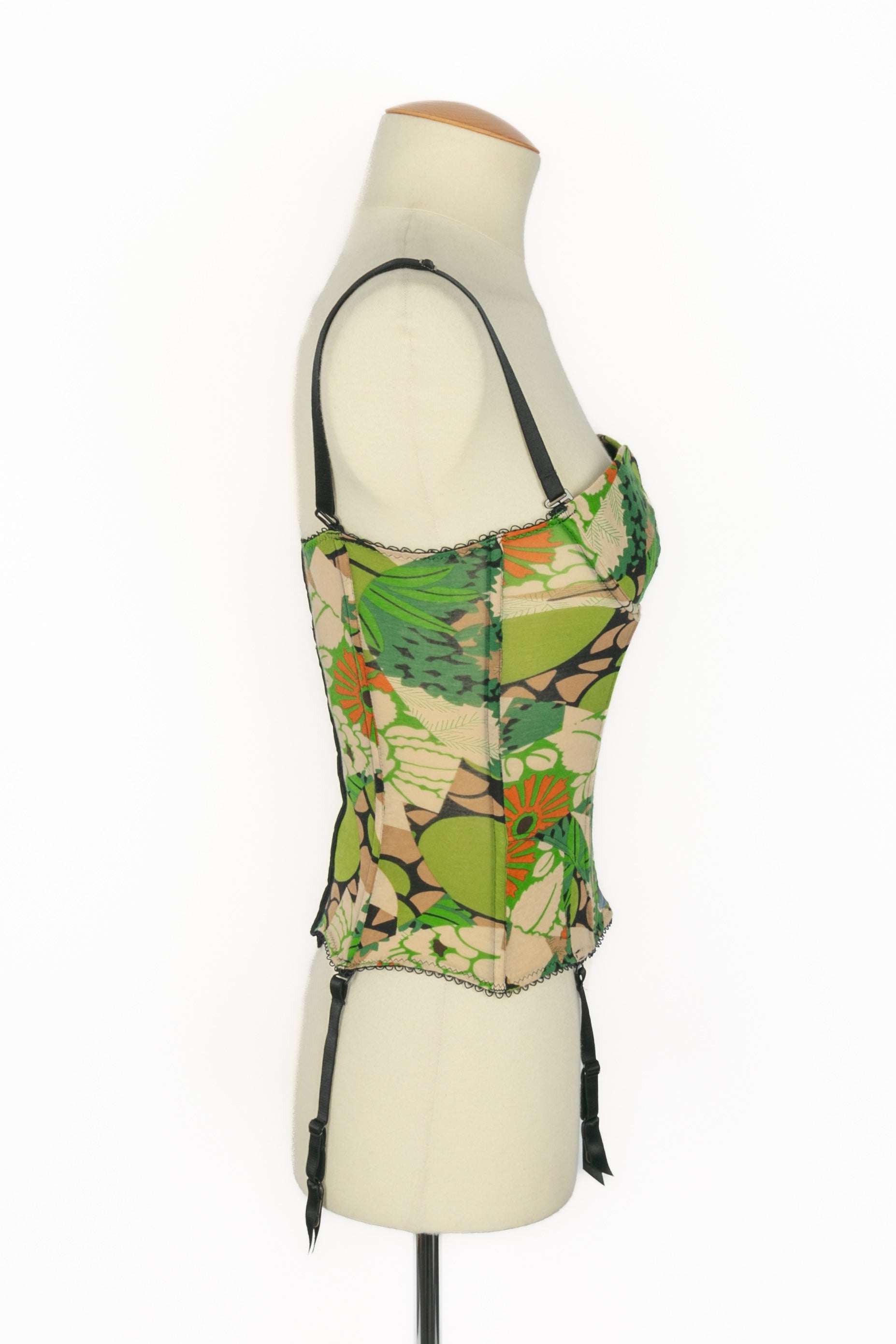 Haut bustier John Galliano