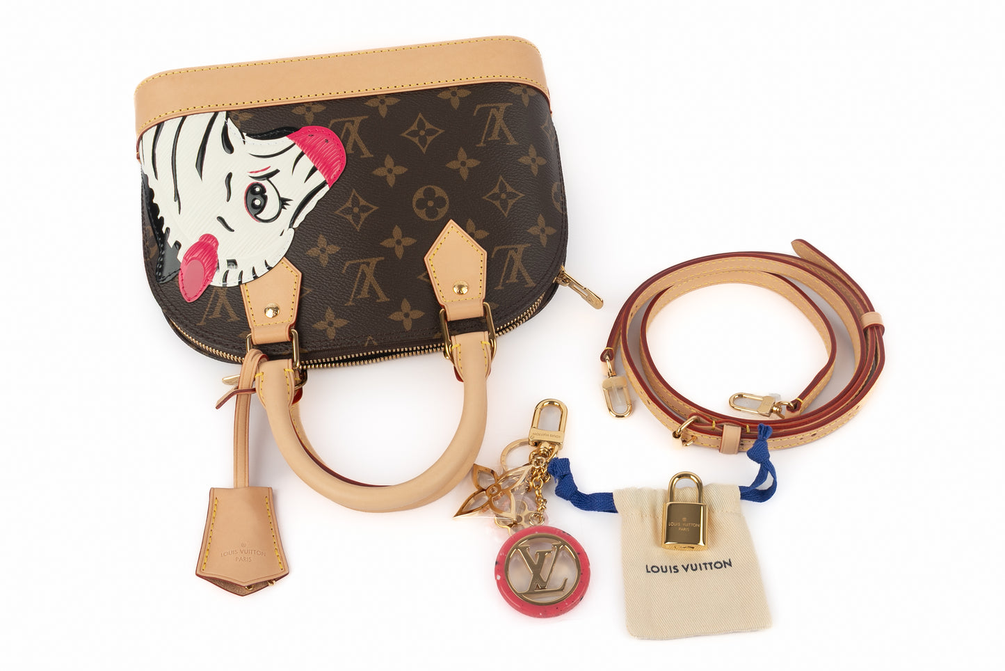 Sac "Alma BB" Louis Vuitton X Sun Yitian année 2024