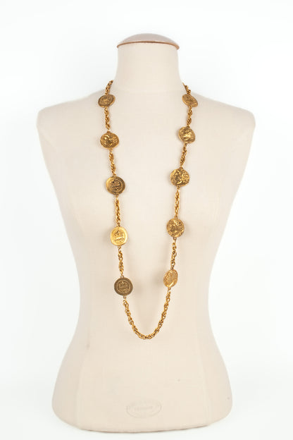 Collier médailles Chanel