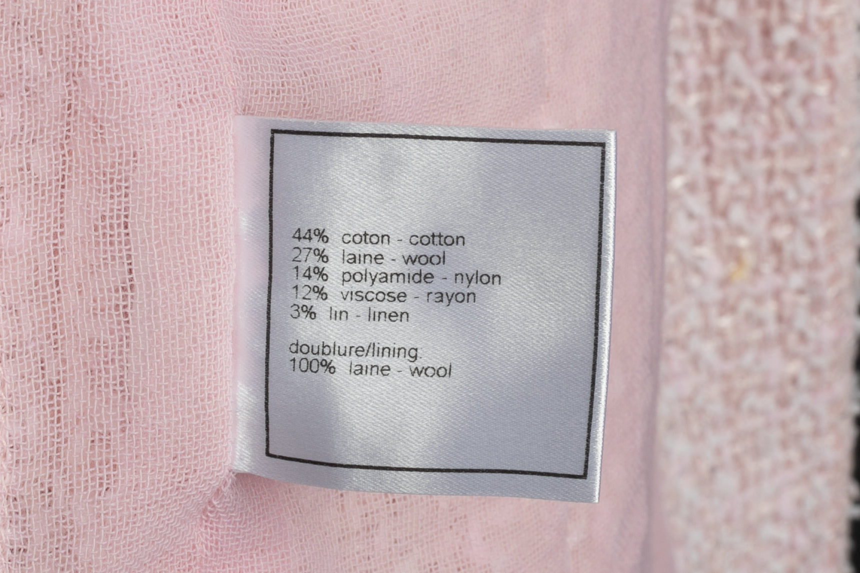 Veste Chanel Eté 1999