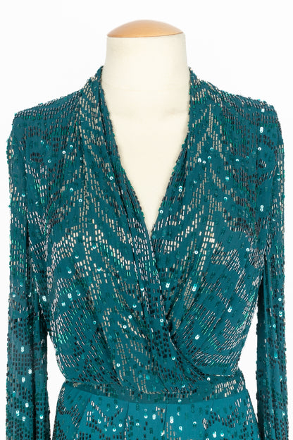 Robe perlée Roberto Cavalli