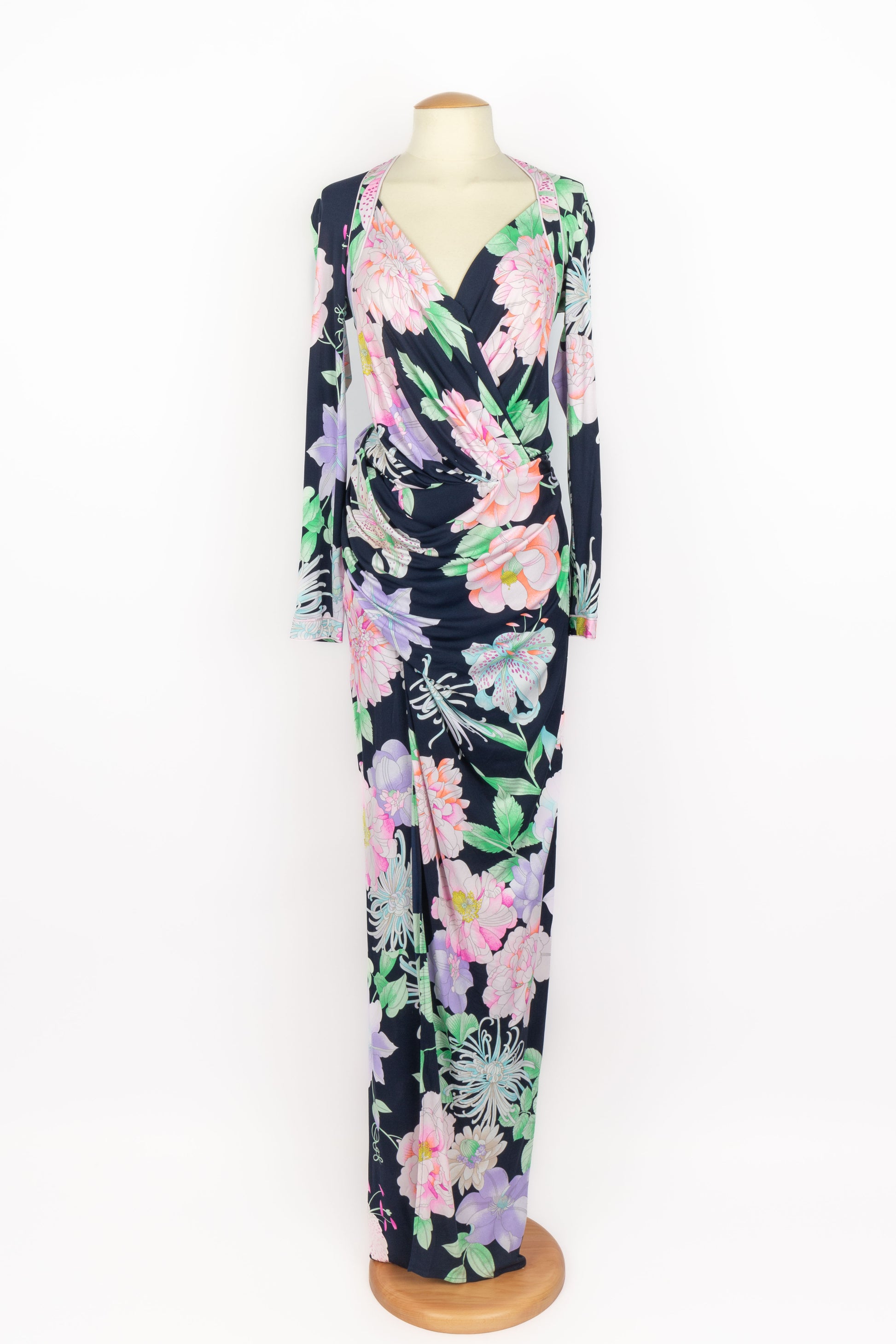 Robe en soie Léonard