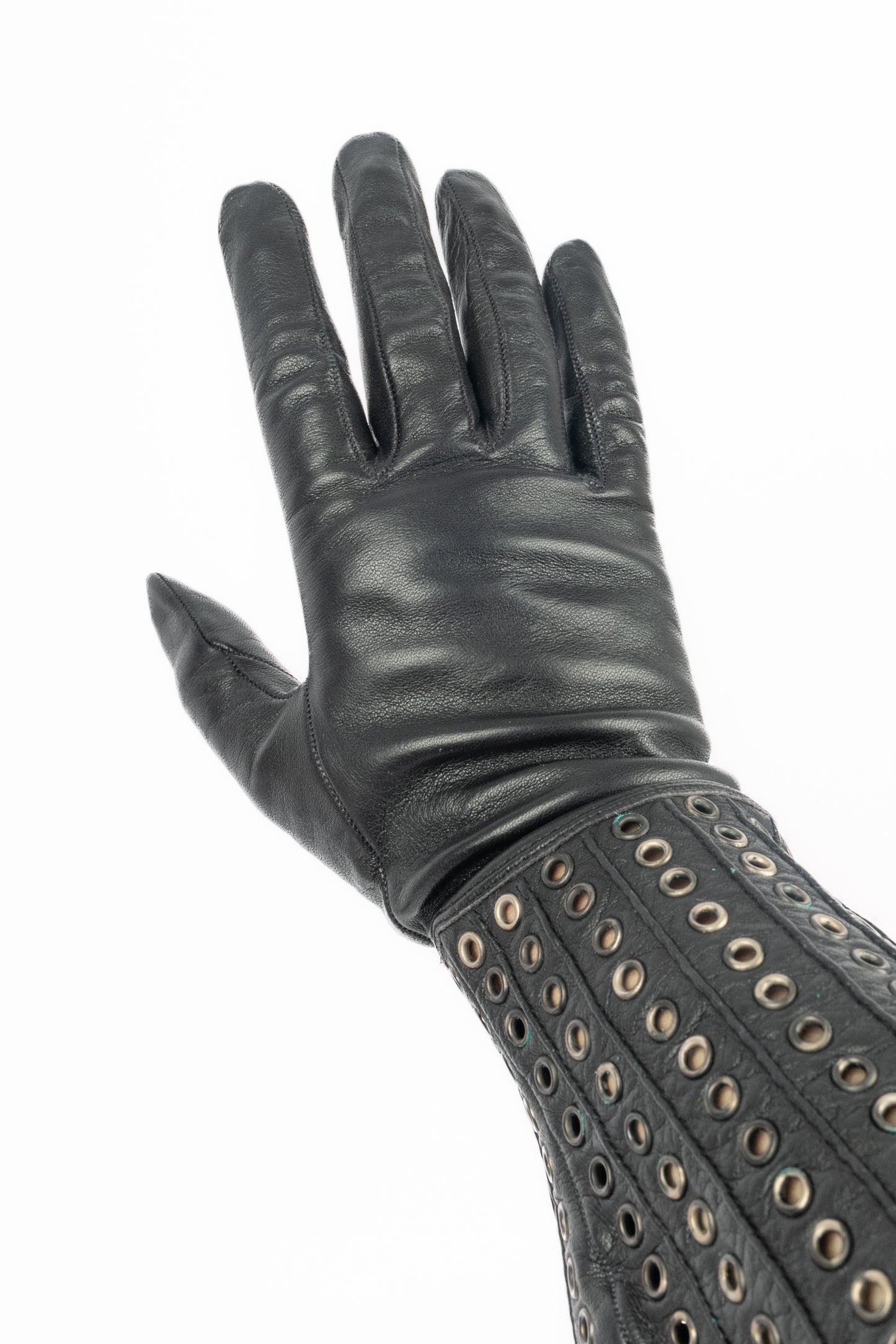 Gants vintage en cuir