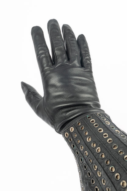 Gants vintage en cuir