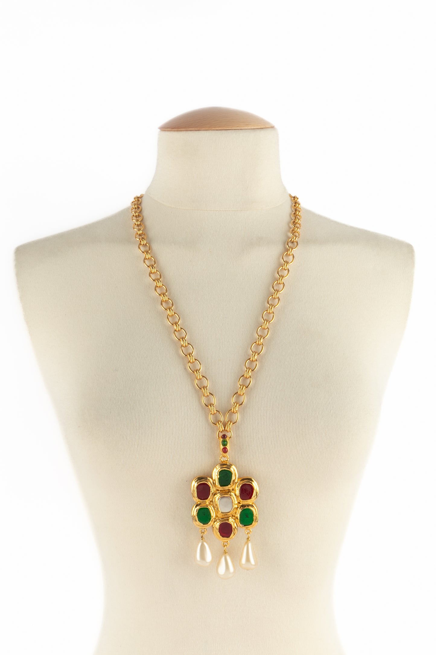 Collier byzantin Chanel