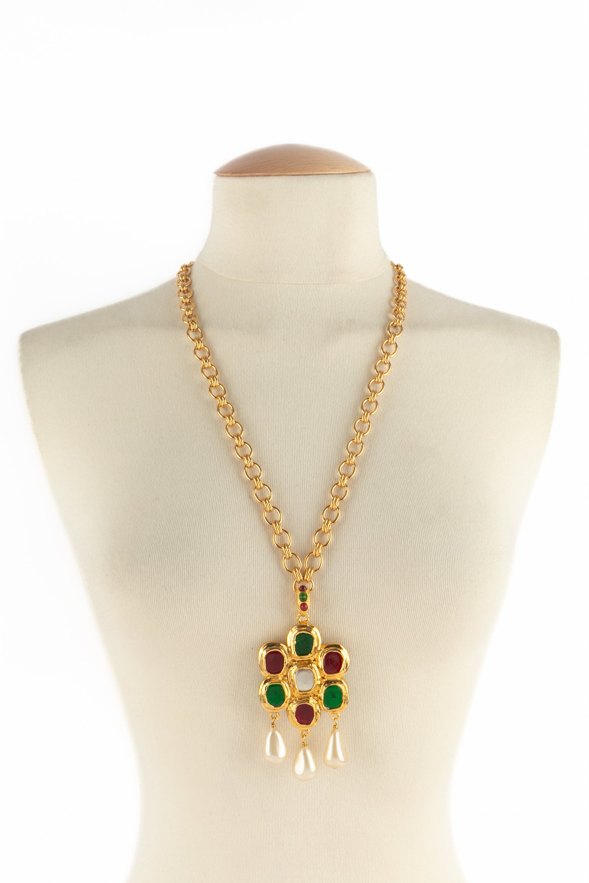 Collier byzantin Chanel