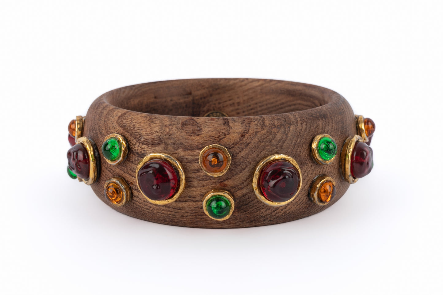 Bracelet en bois Chanel 1985