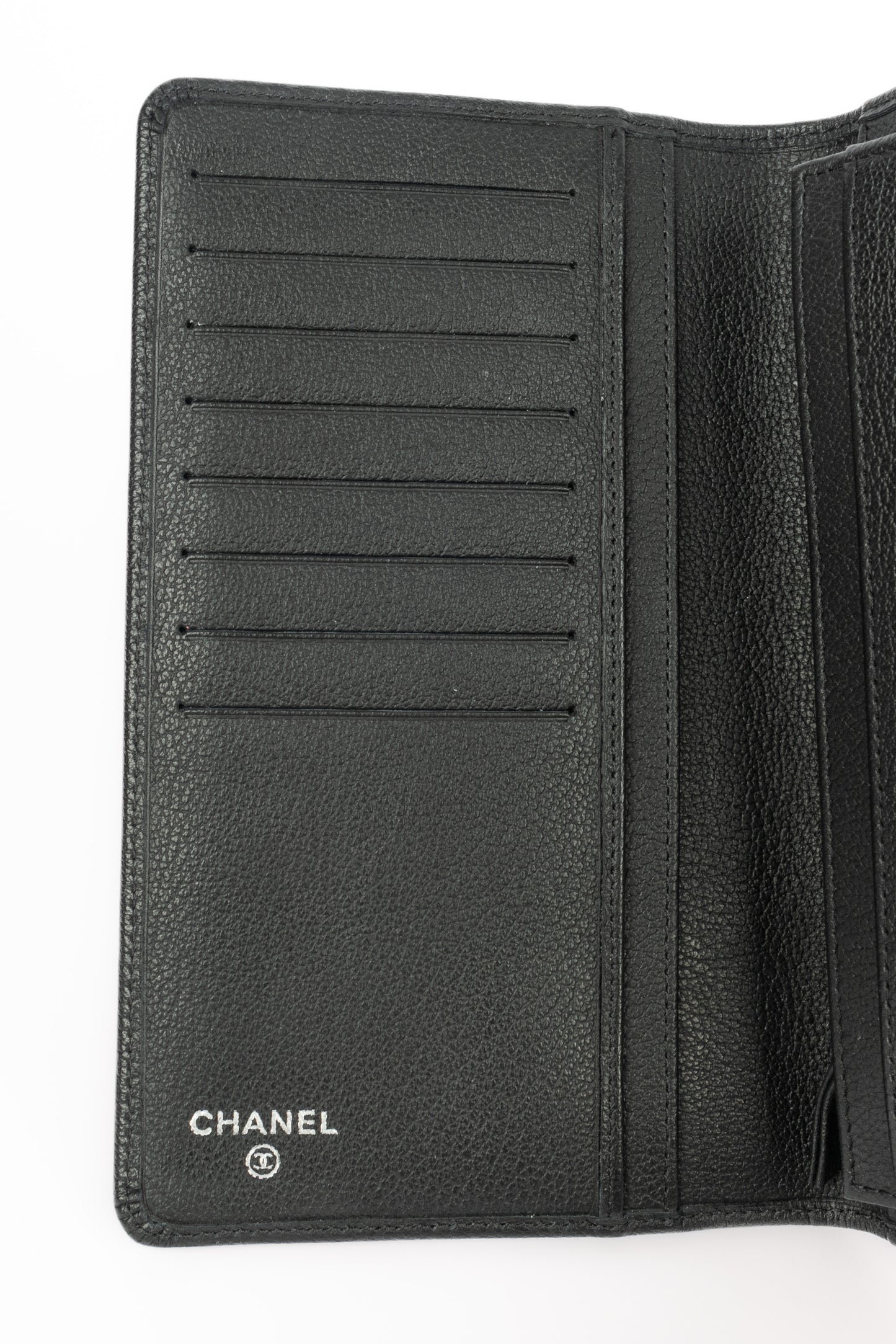 Portefeuille en cuir Chanel 