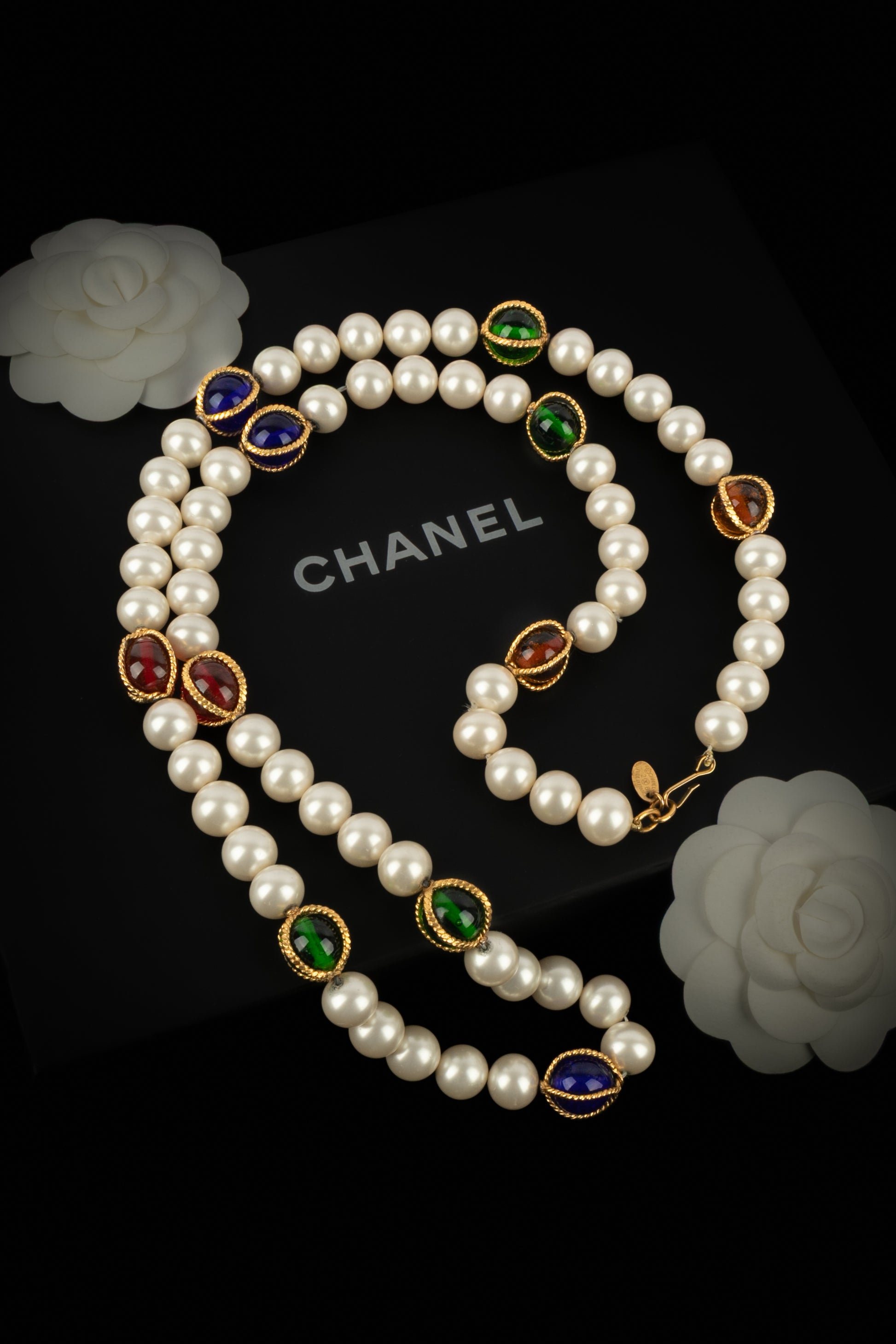 Collier de perles Chanel 1990's