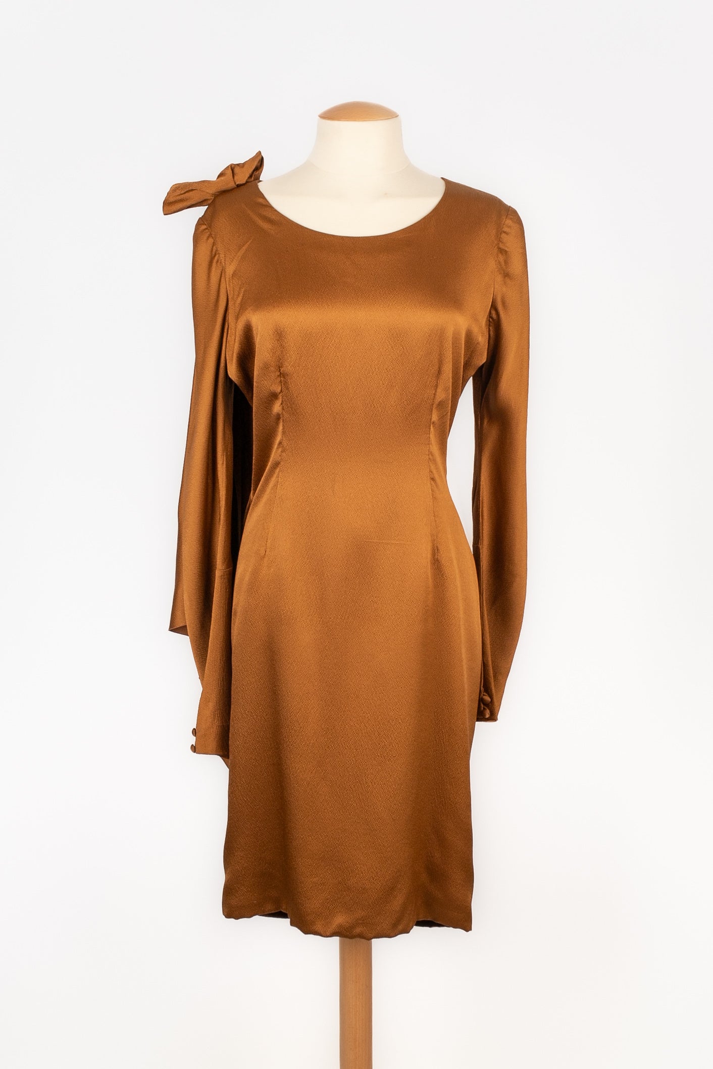 Robe en soie Torrente Haute Couture