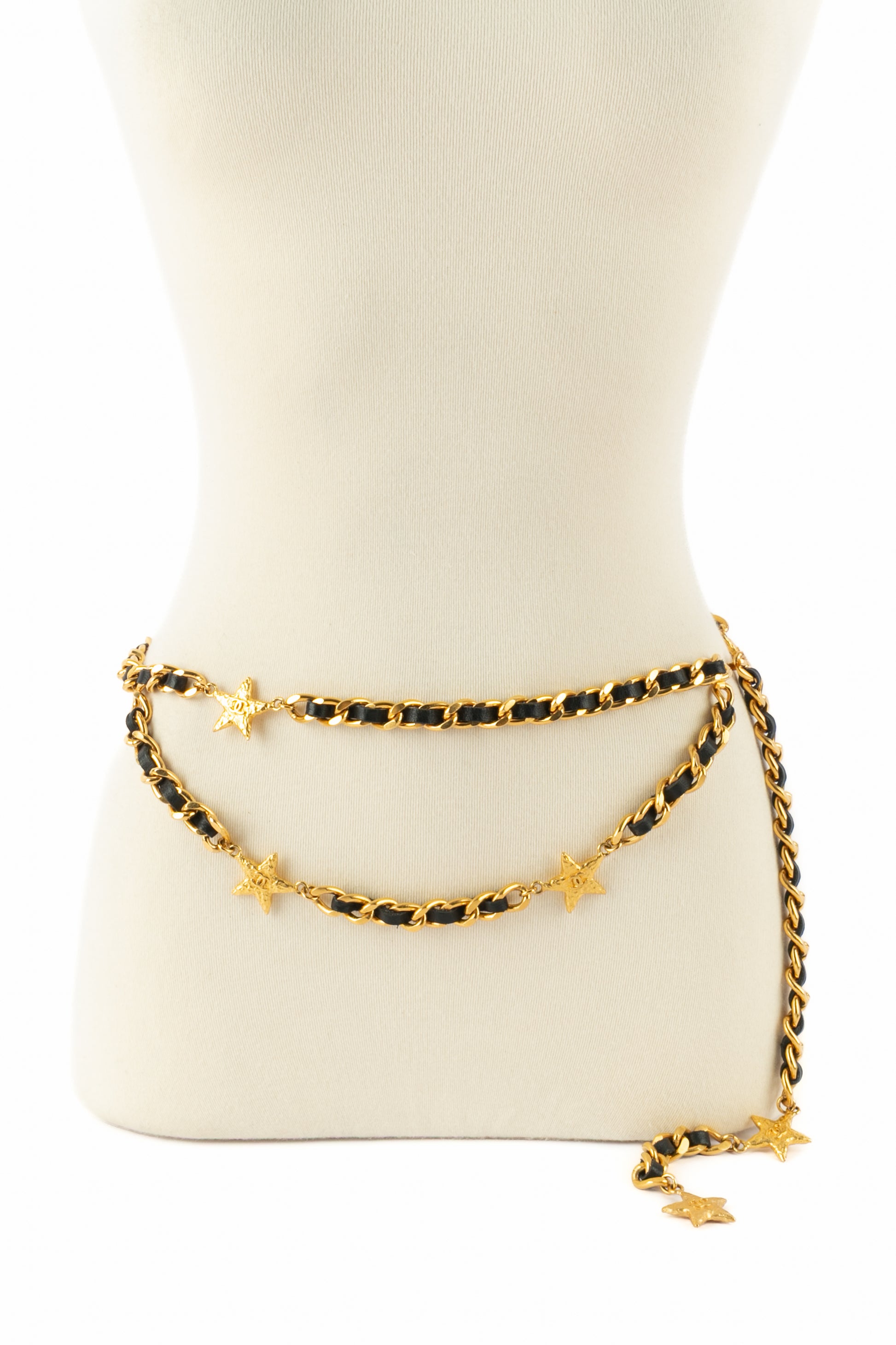 Ceinture étoiles Chanel 1995