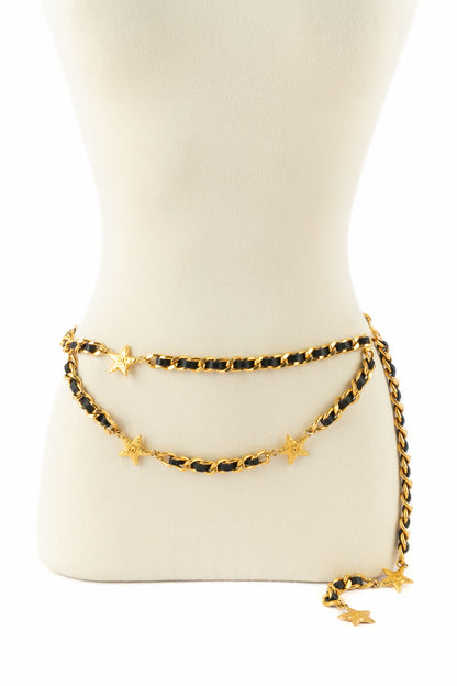 Ceinture étoiles Chanel 1995