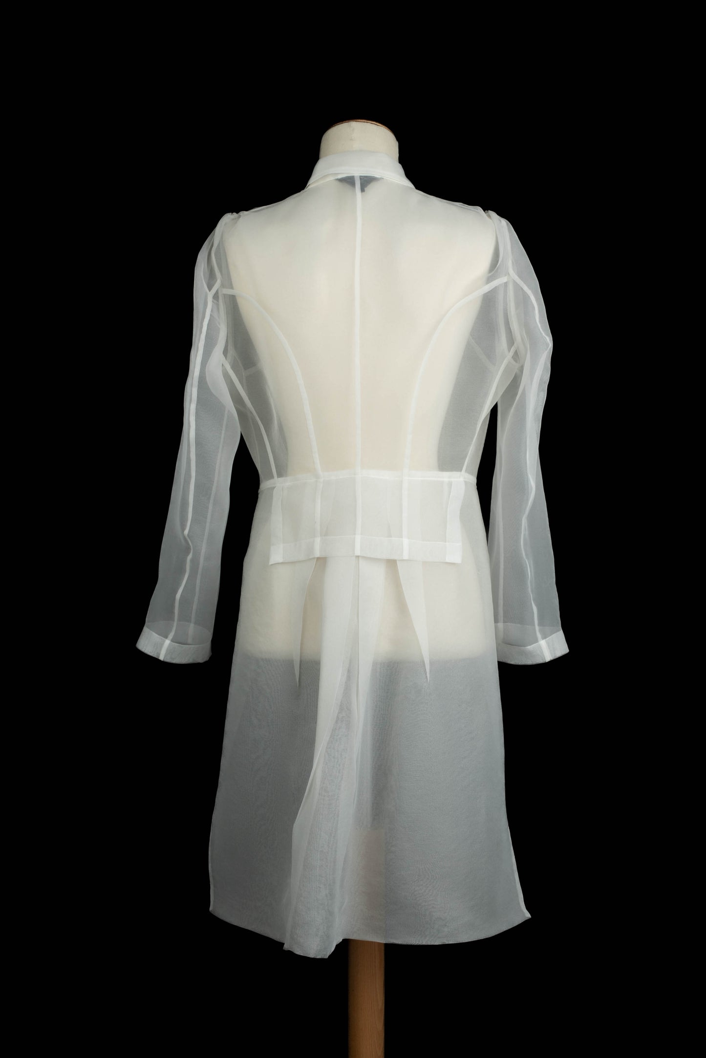 Chemise en organza "Comme des garçons"