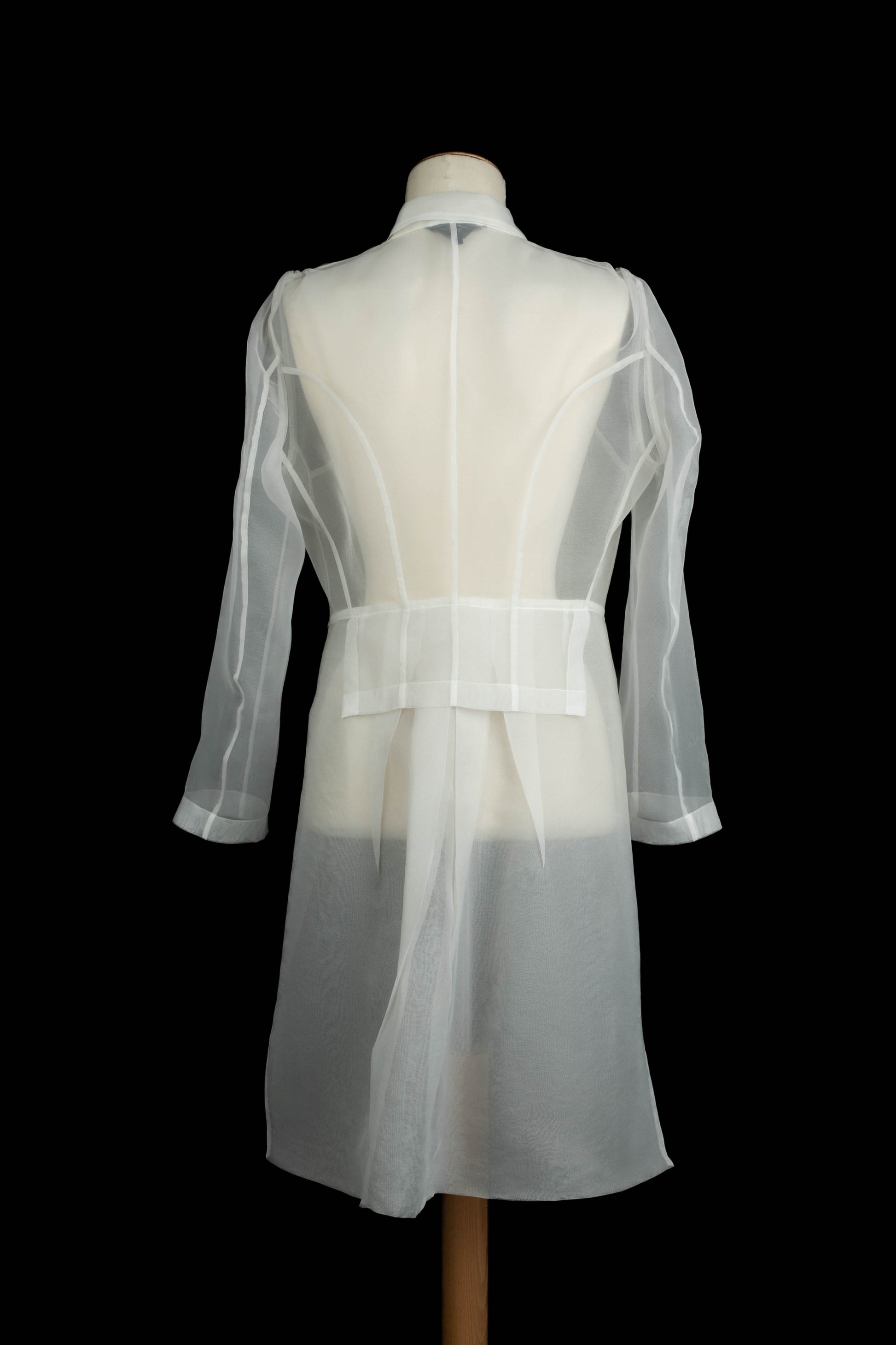 Chemise en organza "Comme des garçons"