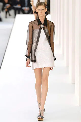 Veste transparente Chanel 