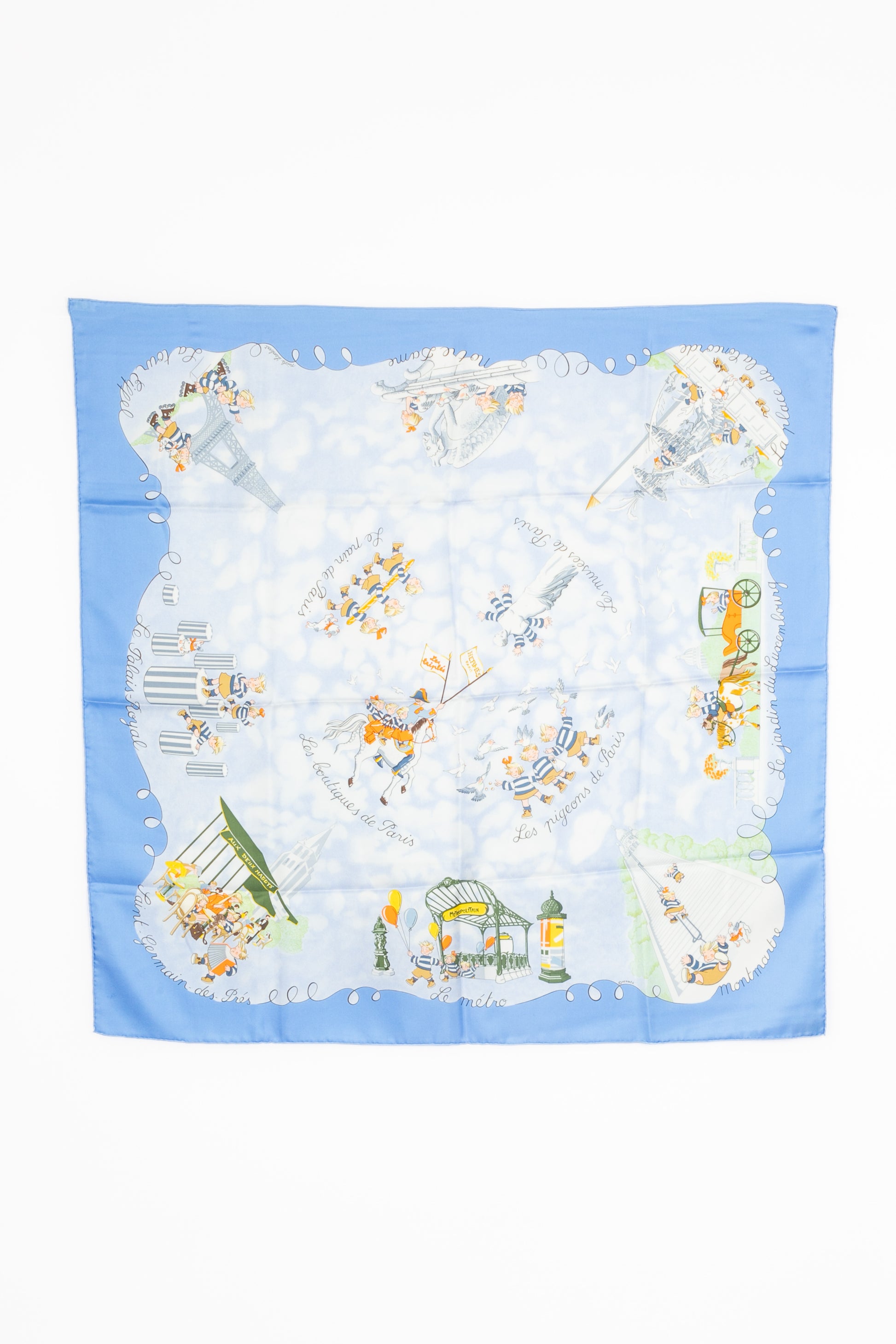 Carré "Les Triplés" Hermès