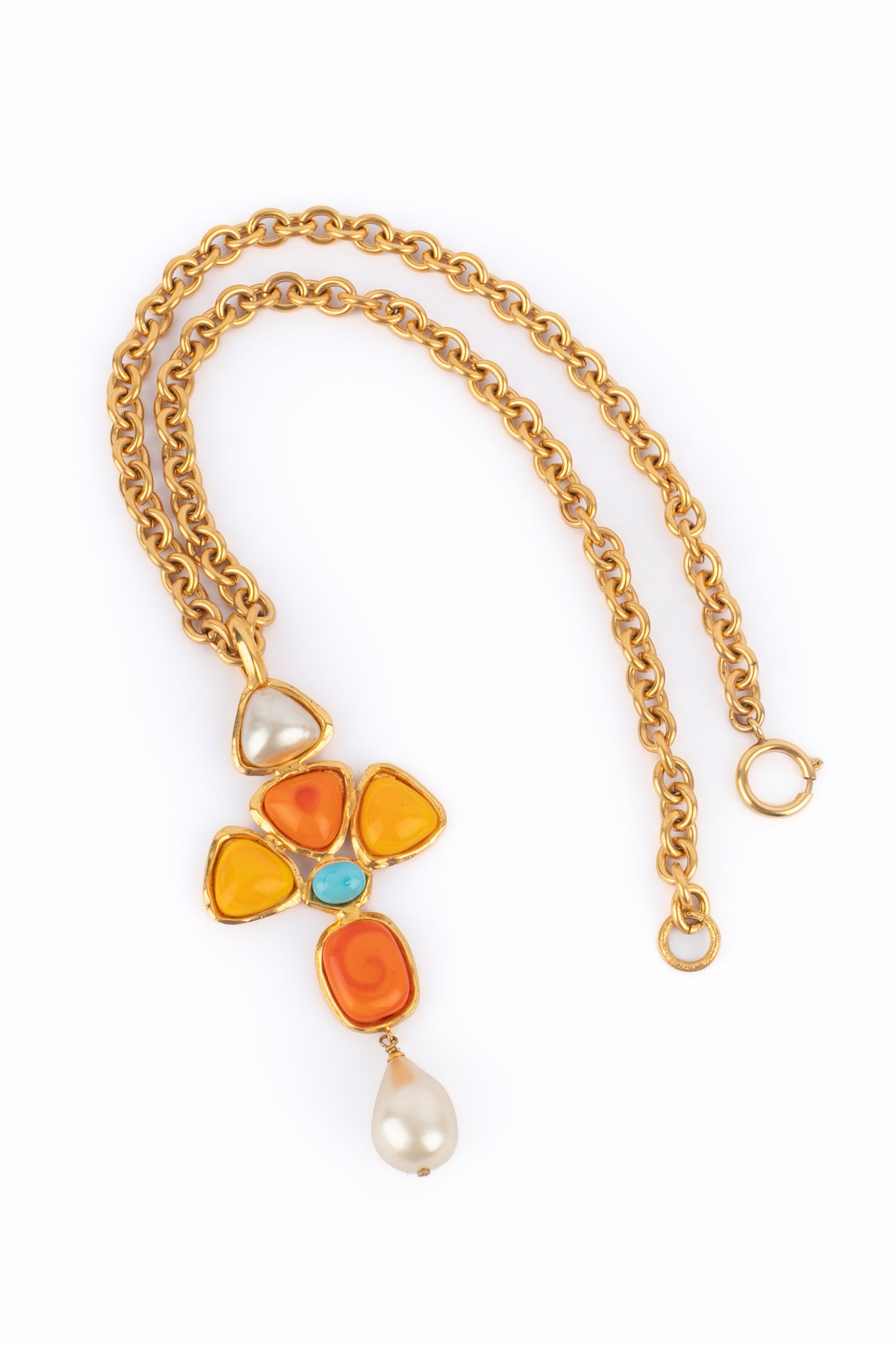 Collier pendentif Chanel Printemps 1993