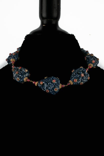 Collier Givenchy par la maison Gripoix 1960
