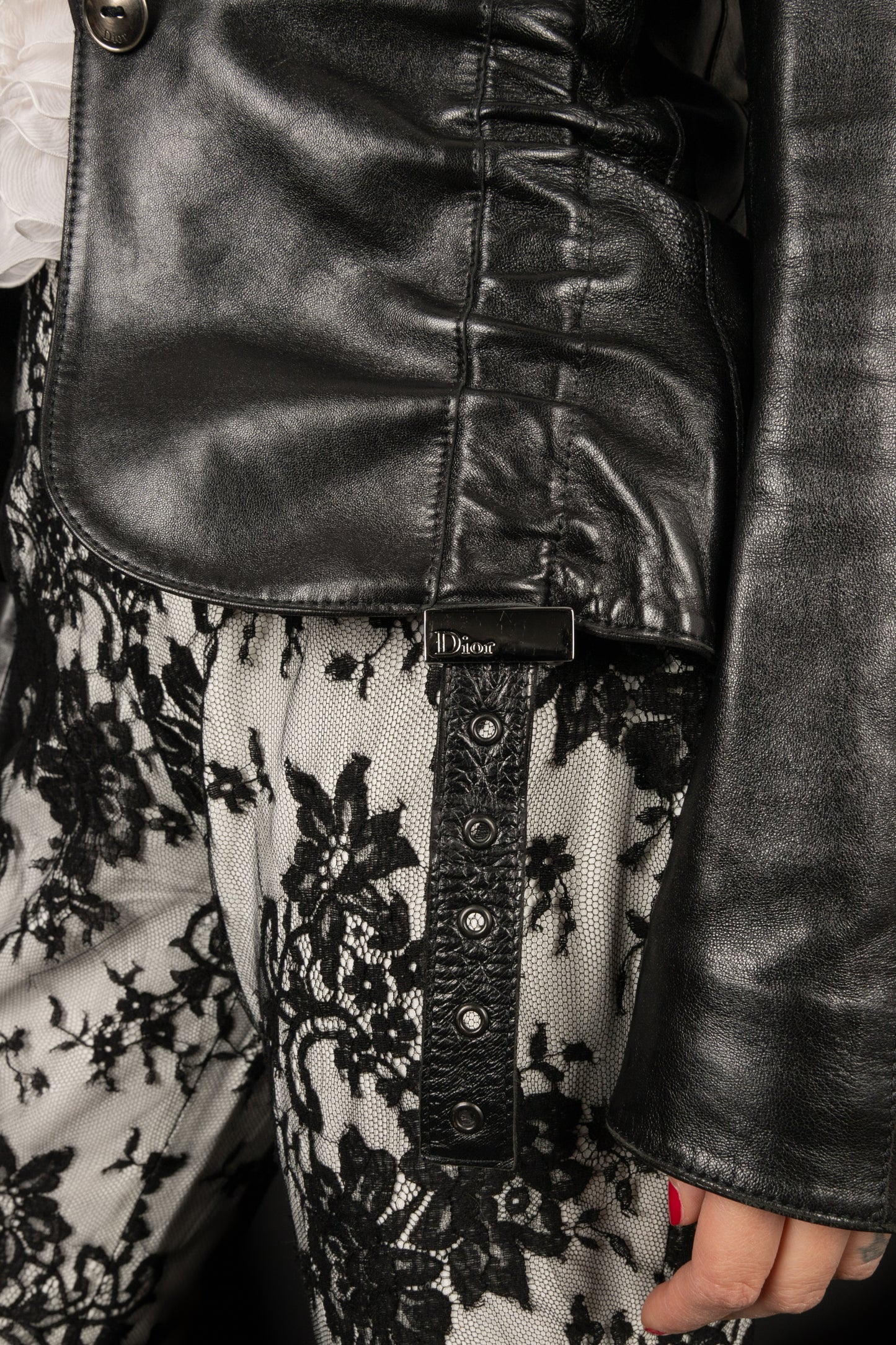 Pantalon en dentelle Dior