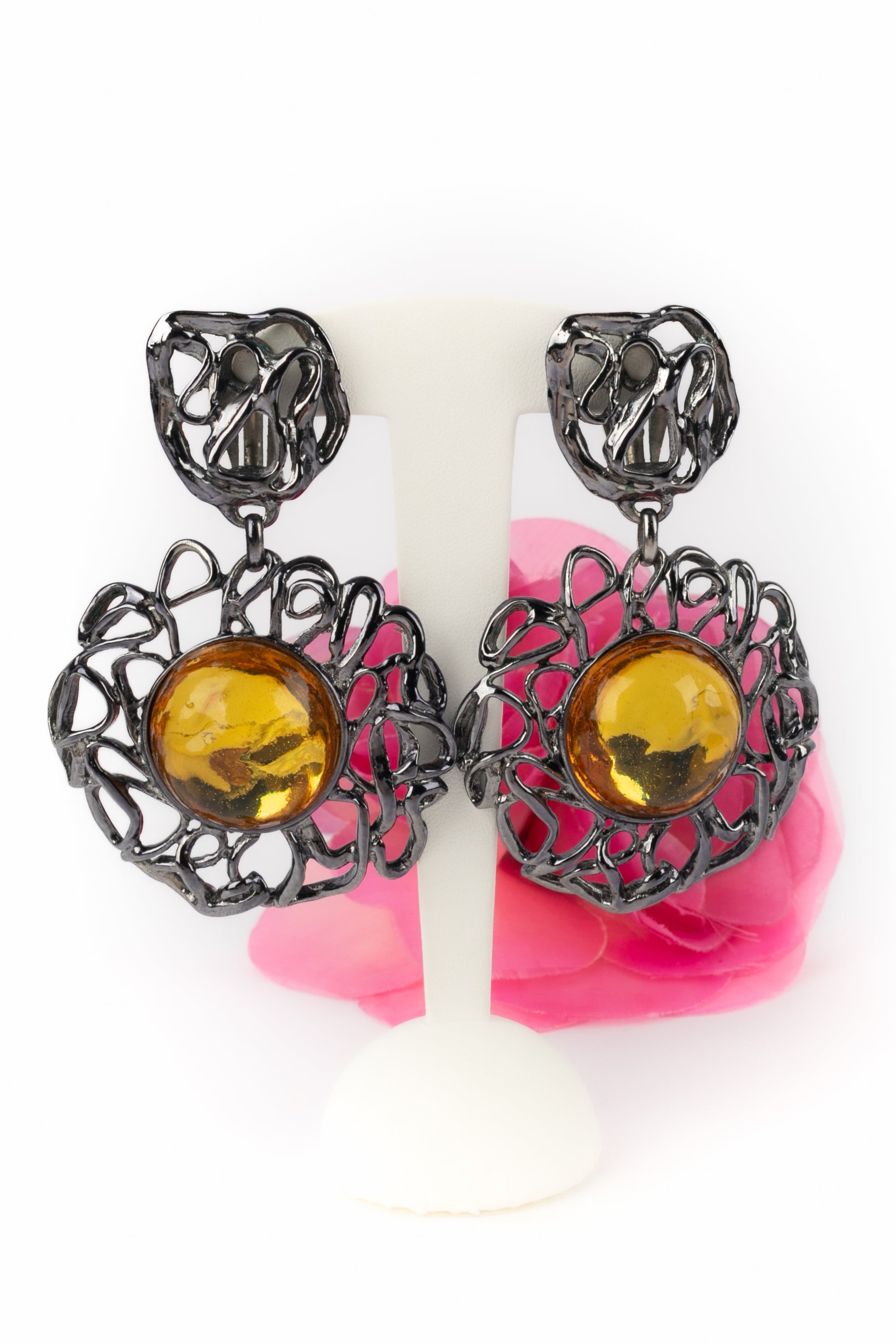 Boucles d'oreilles Yves Saint Laurent