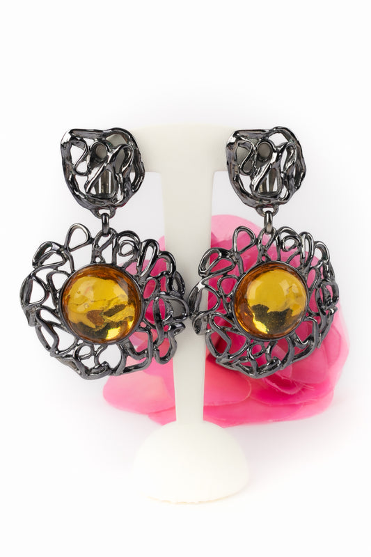 Boucles d'oreilles Yves Saint Laurent