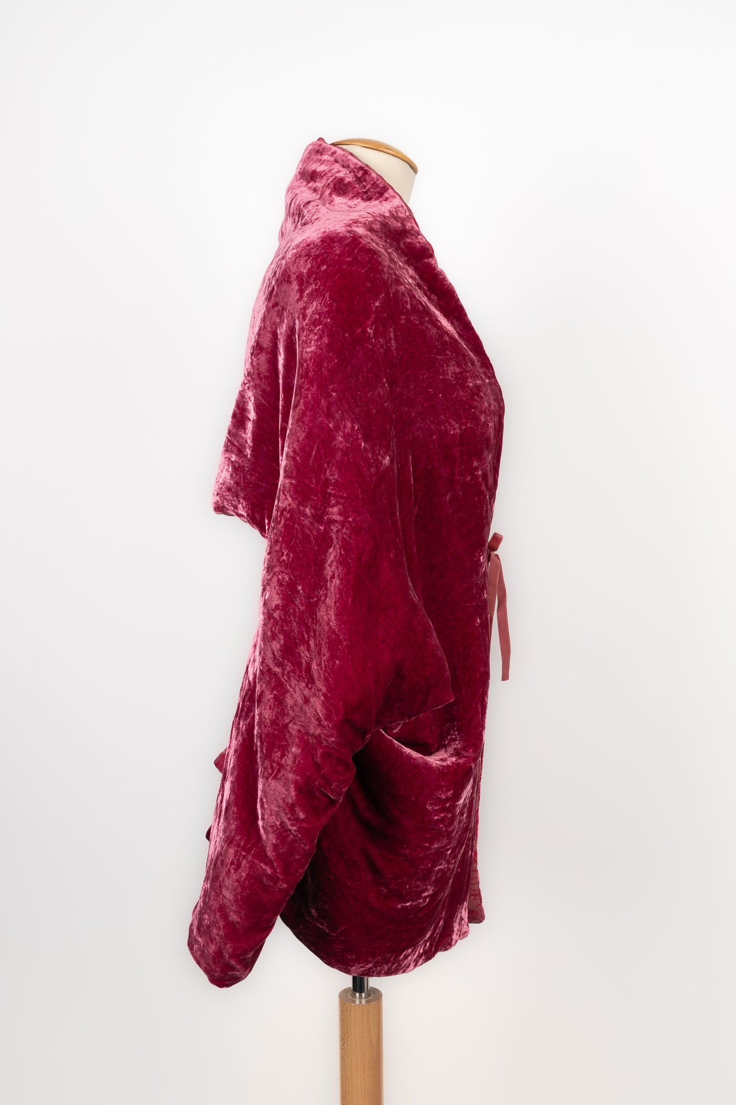 Veste en velours rose Étro 