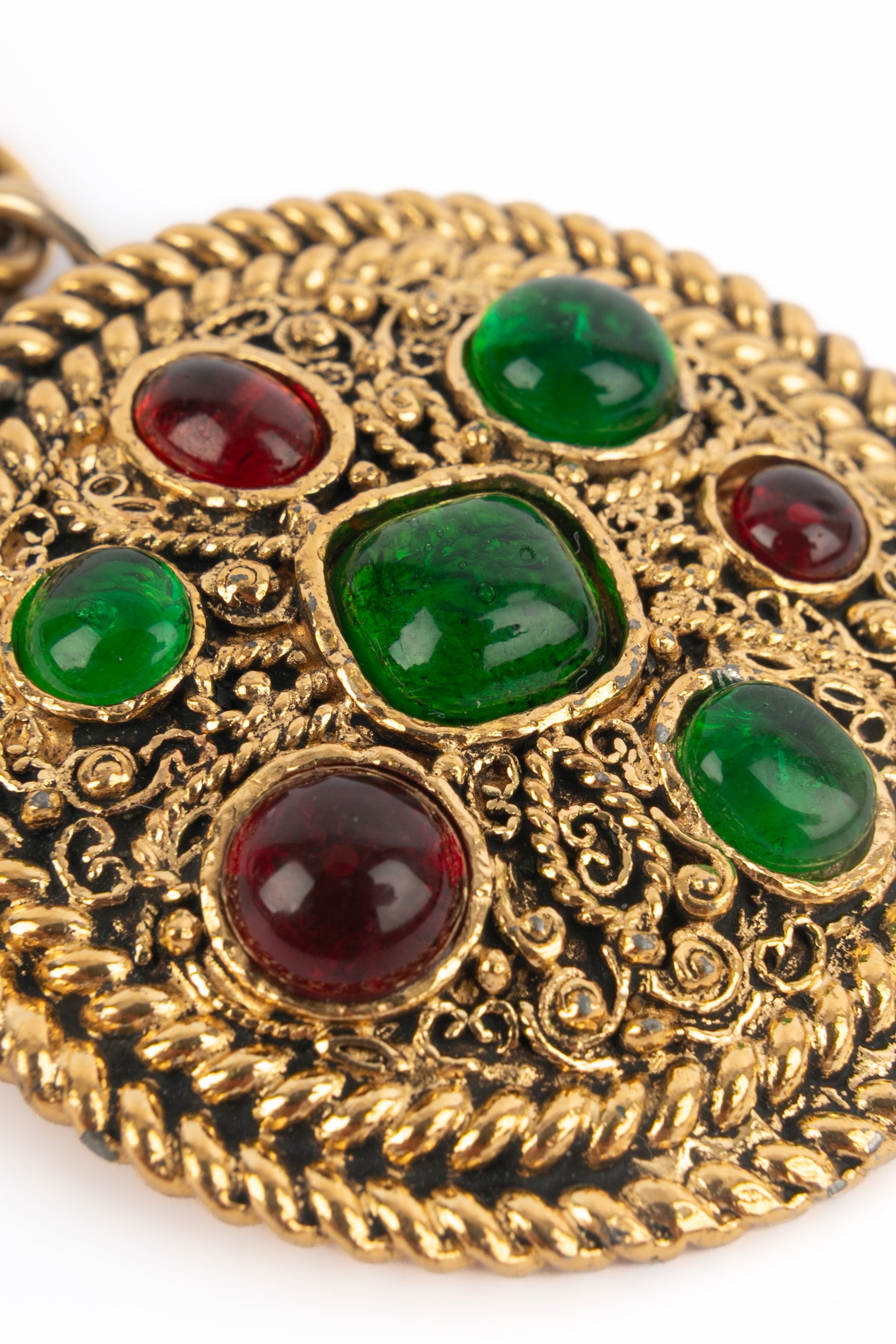 Collier pendentif Chanel 1984