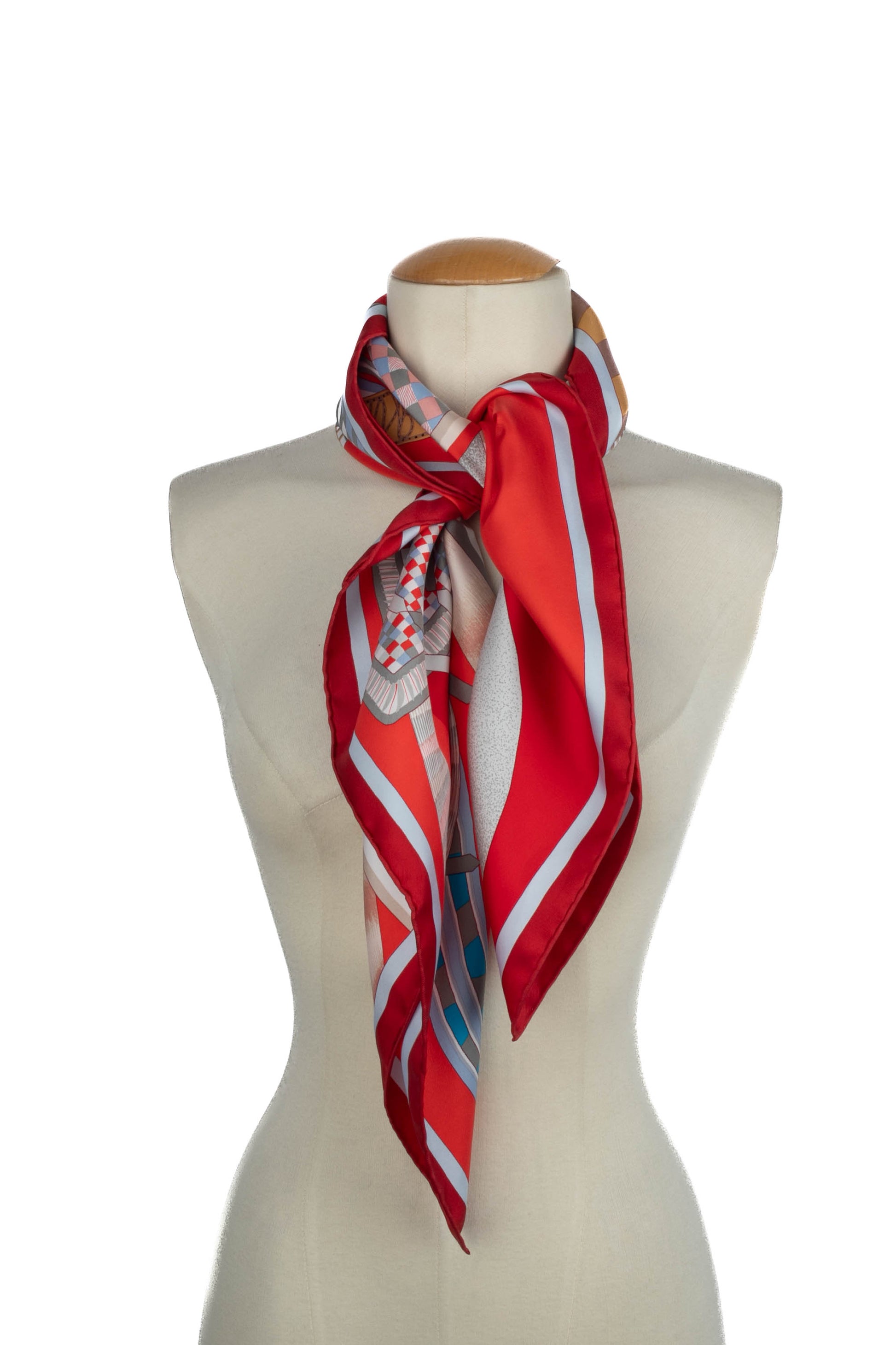 Foulard / Carré "La selle imaginaire" Hermès