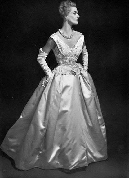 Robe Jean Patou Haute Couture 1955