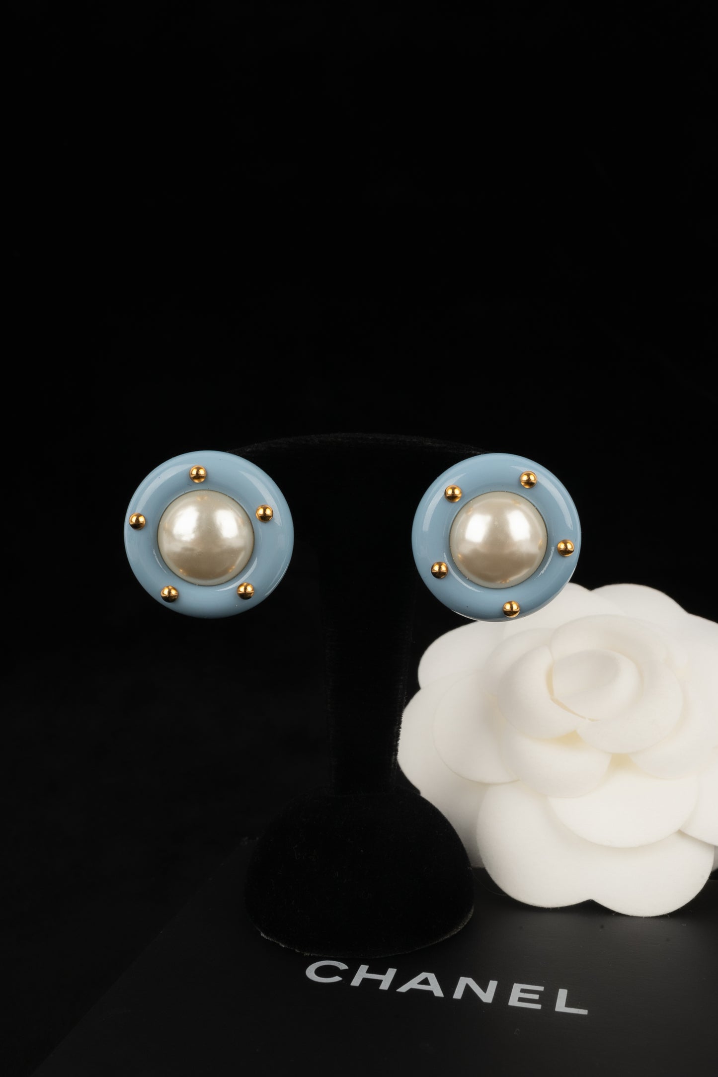 Boucles d'oreilles Chanel Croisière 1996