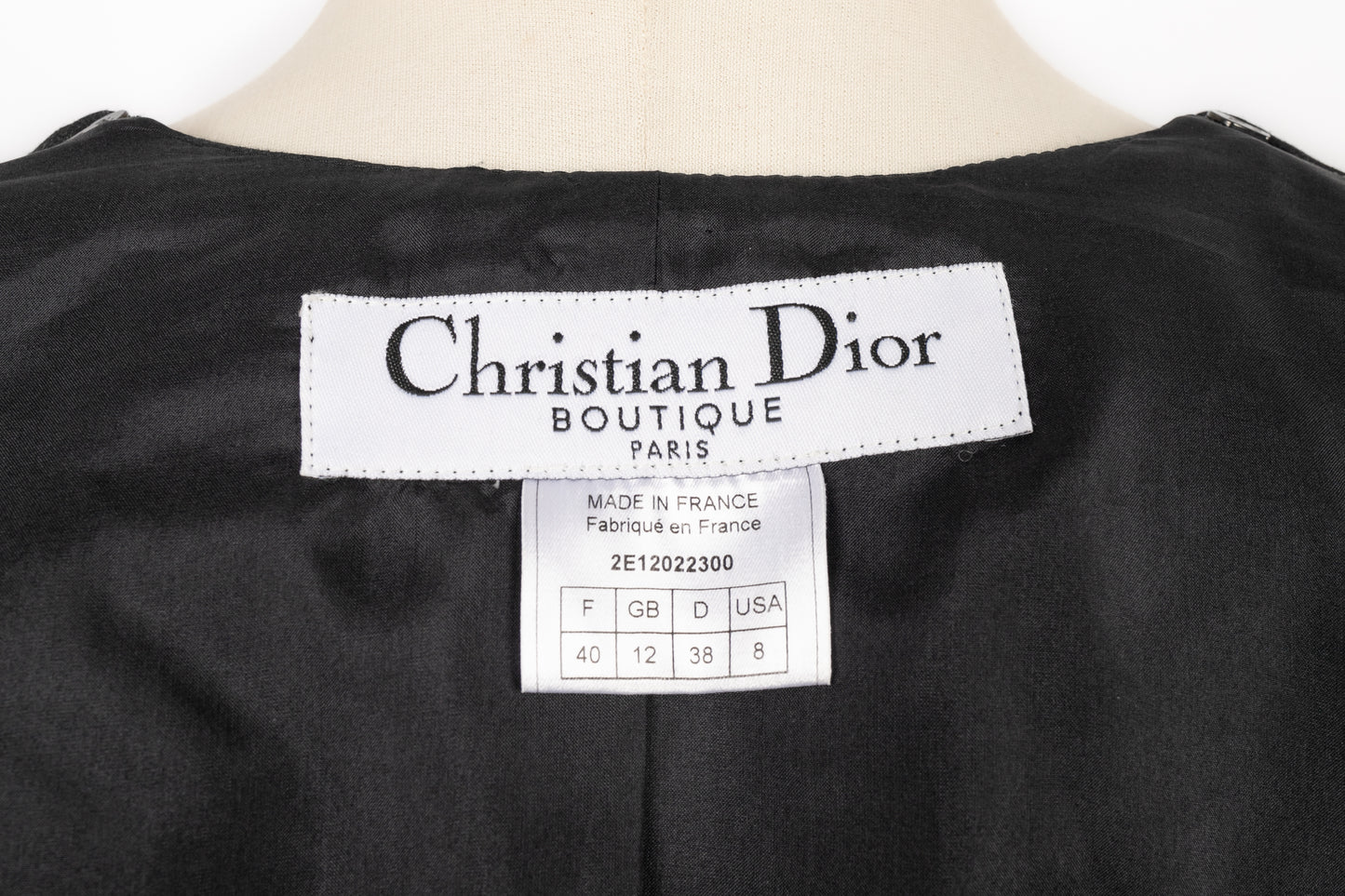 Veste Christian Dior 2002 